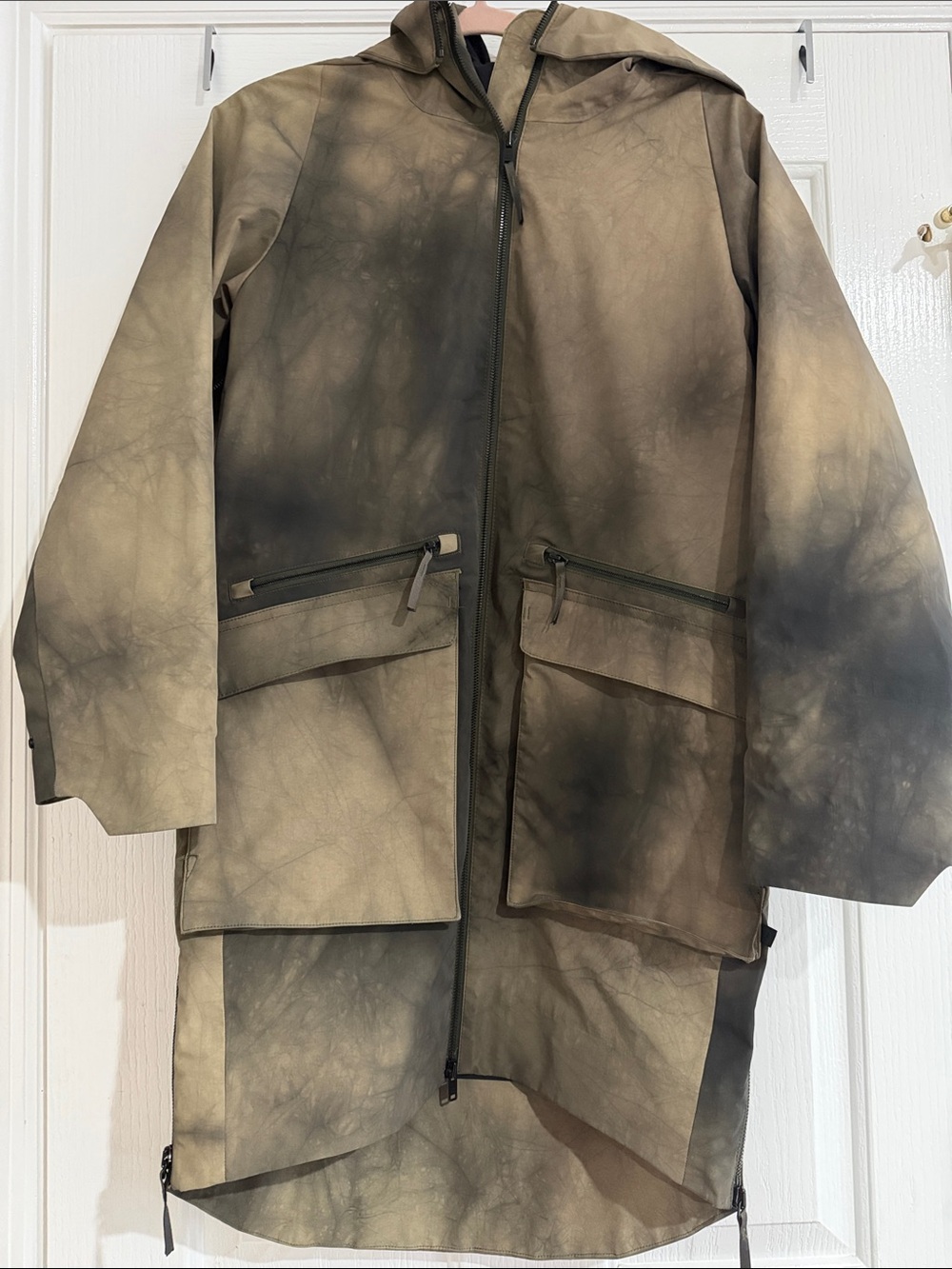 Lululemon Lab Mitra Parka Wren Rare Hooded Rain Coat Size 2